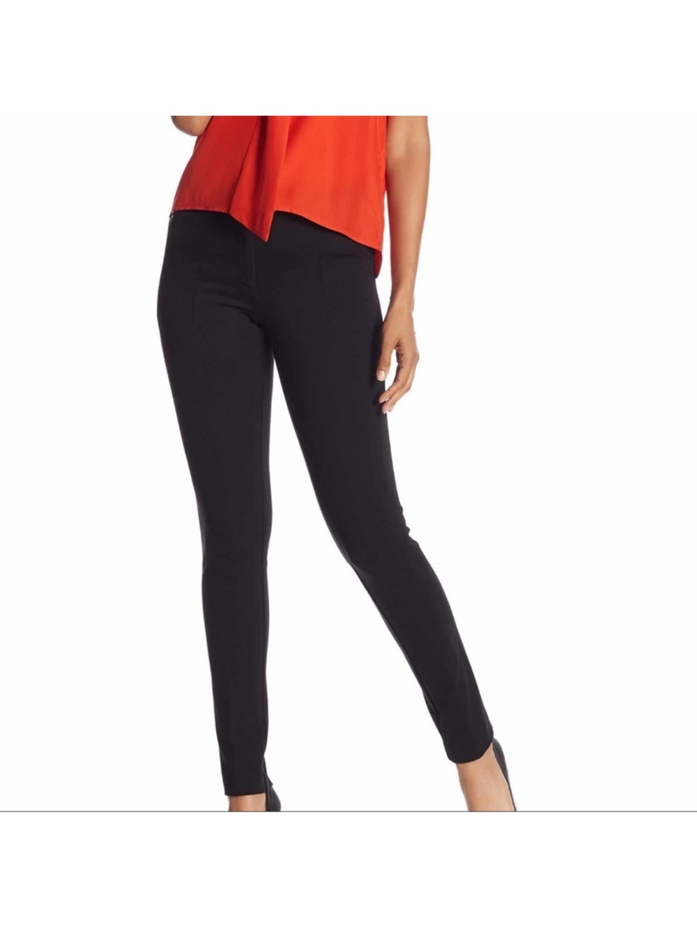 Amanda & Chelsea Slim Leg Black Pants